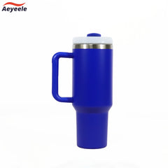 Aeyeele 40oz Stainless Steel Double Wall Tumbler With Lid - Portable Water Cup
