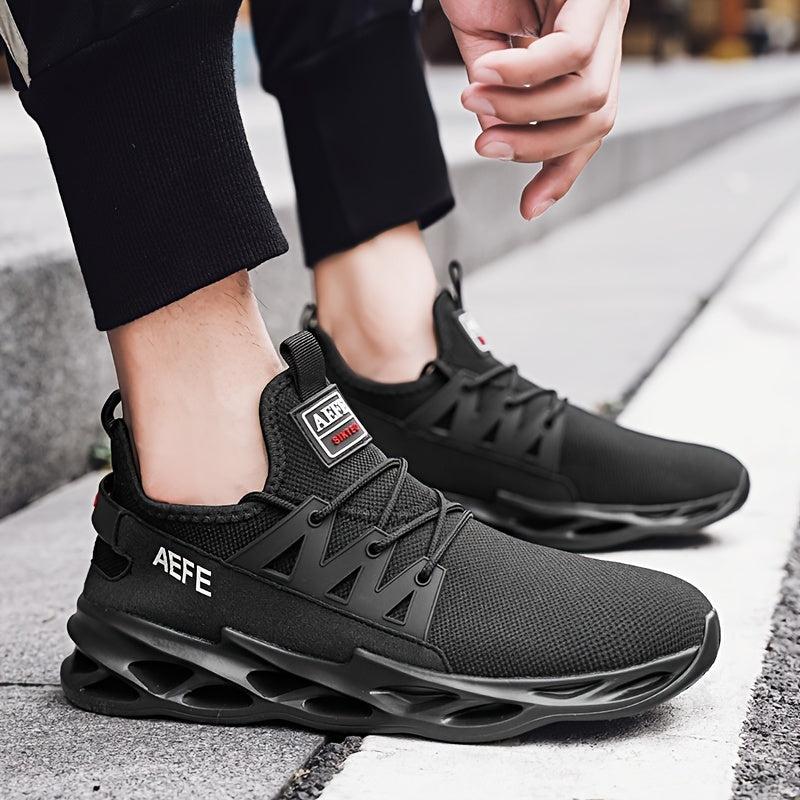 Men's Slip-on Sneakers with Shoelaces