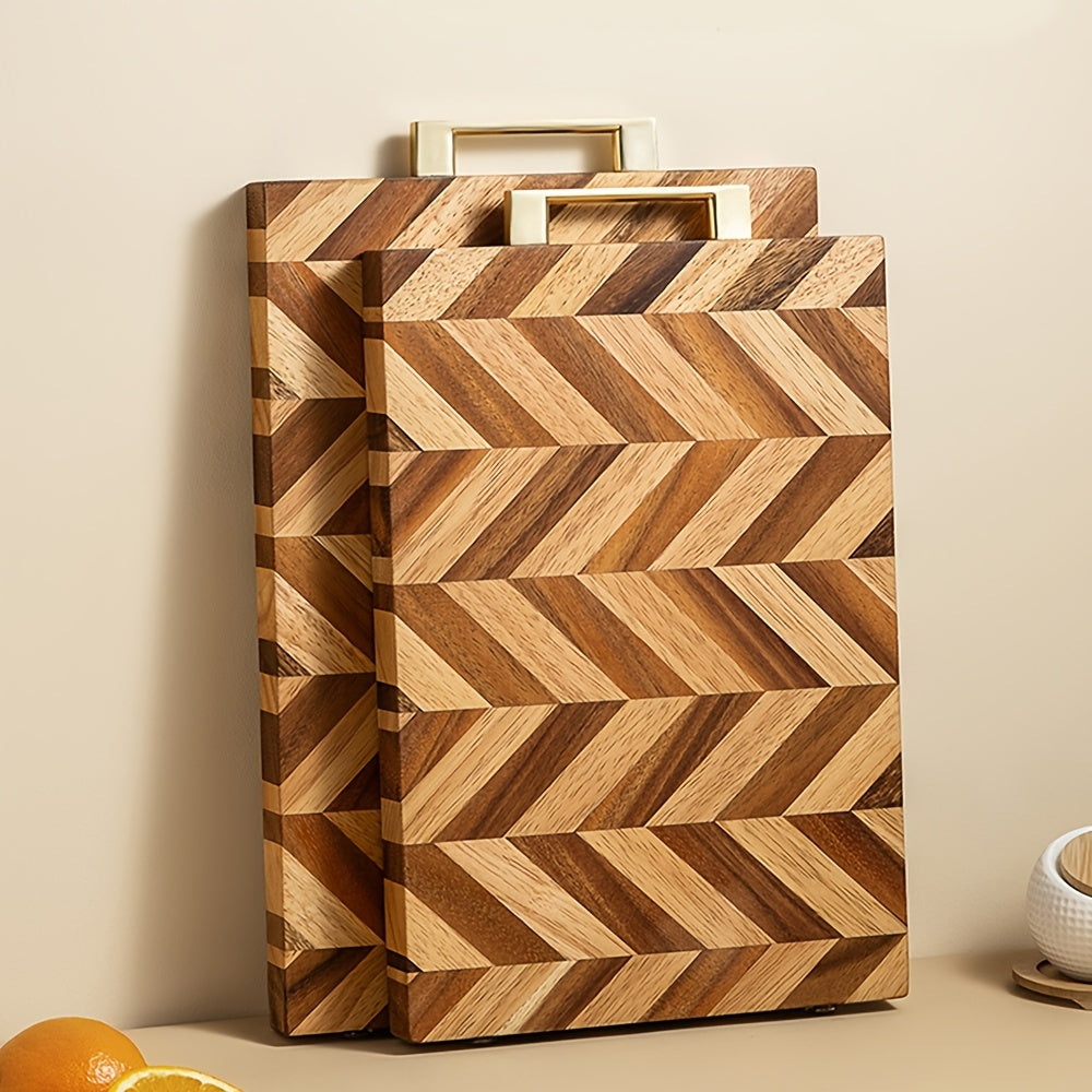 Wooden Chopping Board Butcher Block Cheese Charcuterie Board