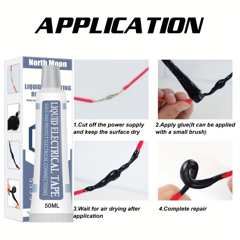 Liquid Insulating Tape Sealant Circuit Board Waterproof Flame Retardant Adhesive