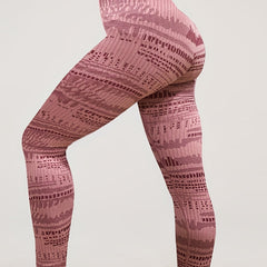 High Waist Knitted Sports Tight Pants for Women