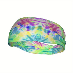 Tie Dye Headband for Sports & Casual Wear