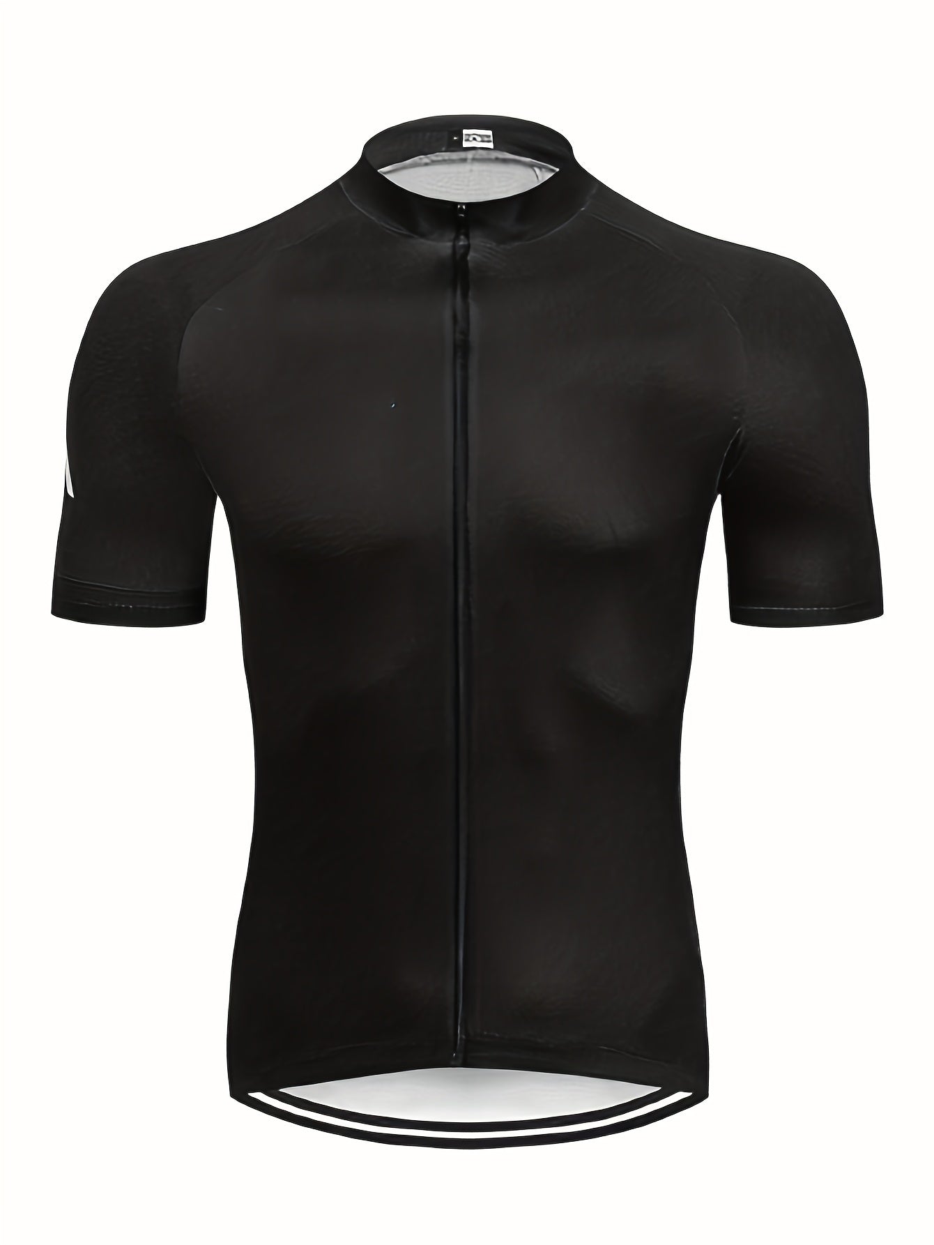 Men's Solid Cycling Jersey Long Sleeve Active Shirt