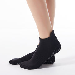 Non Slip Yoga Socks for Women's Pilates - Grip Enhancing with Towel Bottom