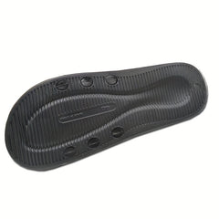 Men's Smile Print Slides Casual Non Slip Slippers