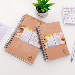 Soft Cover Spiral Coil Notebook A5 Sketchbook Memo Journal Planner B5