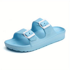 Women's Flat Slide Sandals Open Toe Sports Slippers