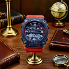 Kids Waterproof Timer Wristwatch Alarm Luminous Running Sports Watch