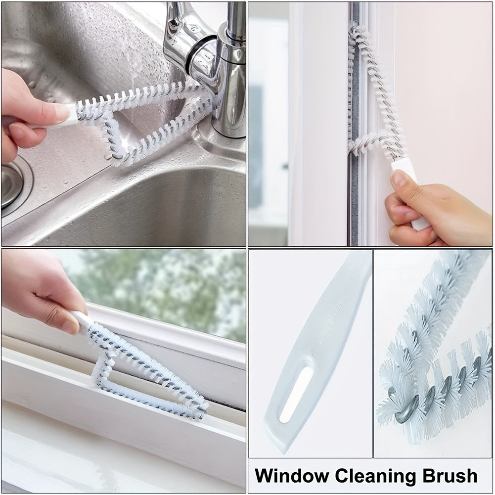 2pcs Window Cleaning Brush Kit for Sparkling Clean Home