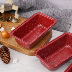 Nonstick Extra Small Bakeware Set with Toast Mold & Silicone Rolling Baking Tool