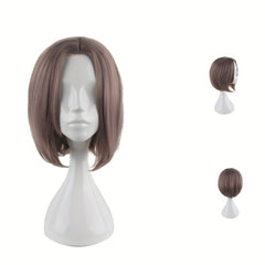 Men's 14Inch Light Brown Anime Costume Wig
