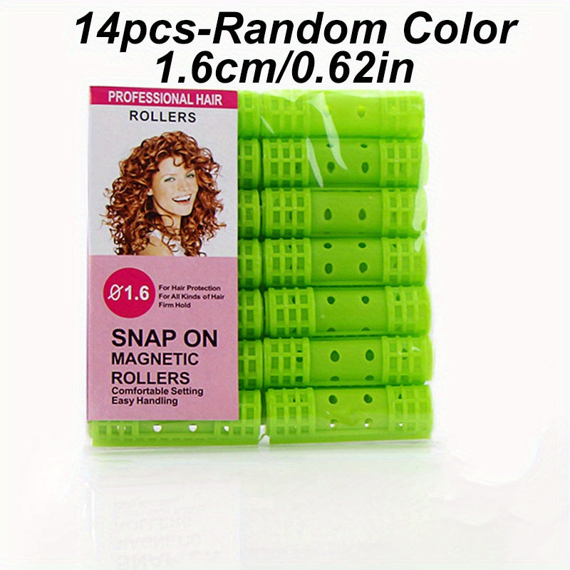 Self Grip Hair Rollers Set, 6 Sizes Hair Curlers for DIY Hairdressing