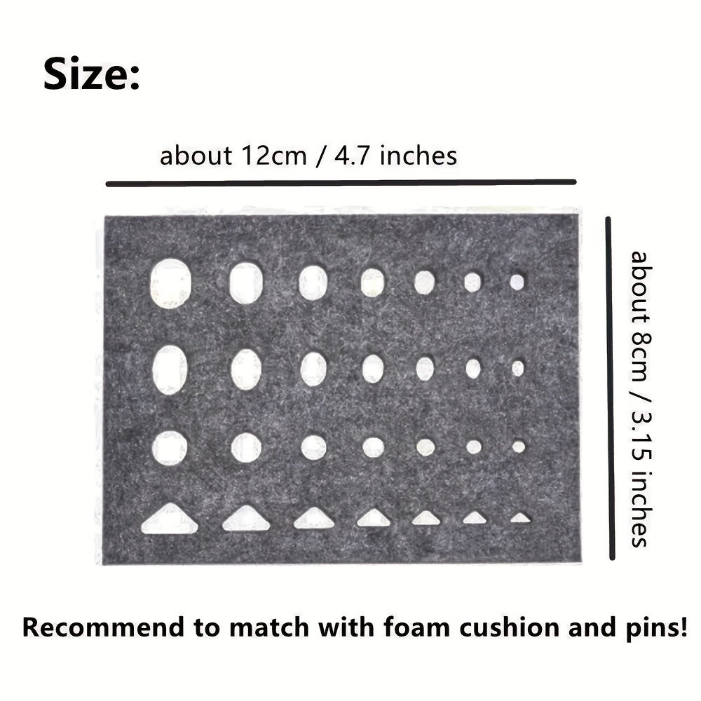 8 Packs Wool Felt Mold Template Kits for Plush Toy Craft