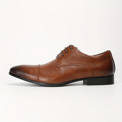 Men's Lace Up PU Business Shoes for Formal Occasions