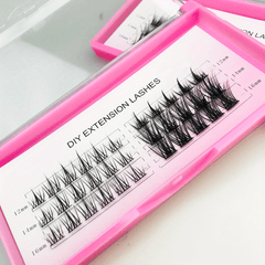 DIY Eyelash Extension Kit with Glue and Applicator