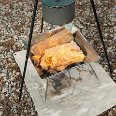 Outdoor Fire Mat for Grill Deck High Temp Flame Retardant Blanket for BBQ