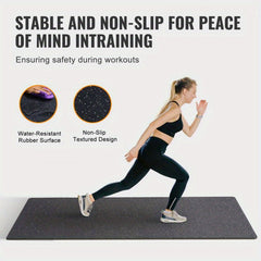 6 Interlocking Foam Gym Floor Mats Set for Home and Studio Use