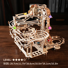 DIY Handcrafted 3D Wooden Puzzle for Adults Mechanical Style Home Decor & Gift