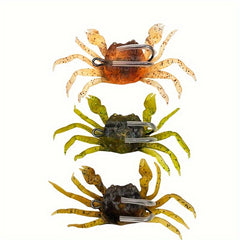 Bionic Crab Soft Bait with Double Hook for Fishing