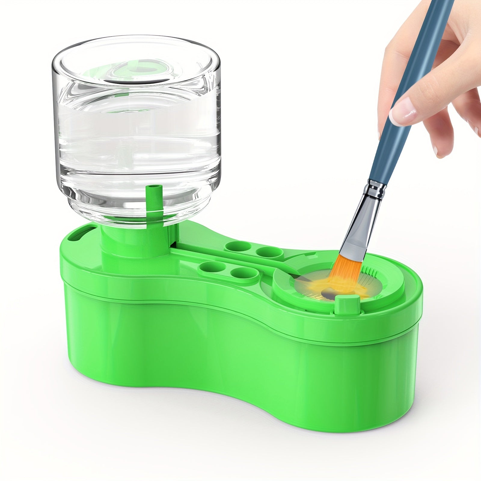 Paint Brush Cleaner Watercolor Brush Rinser With Drain Cleaner Rinse Cup