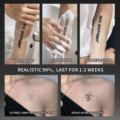 12 Zodiac Signs Temporary Tattoo Stickers Waterproof Body Art Lasts 12 Days