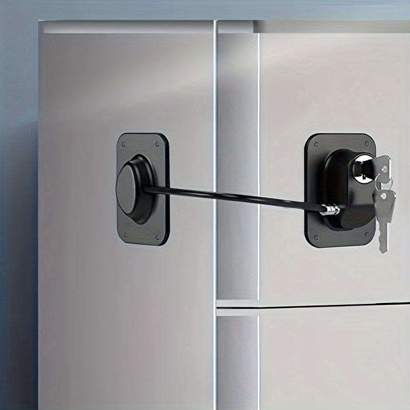 Refrigerator Lock for Kitchen Refrigerators Cabinets & Drawers Closets Windows