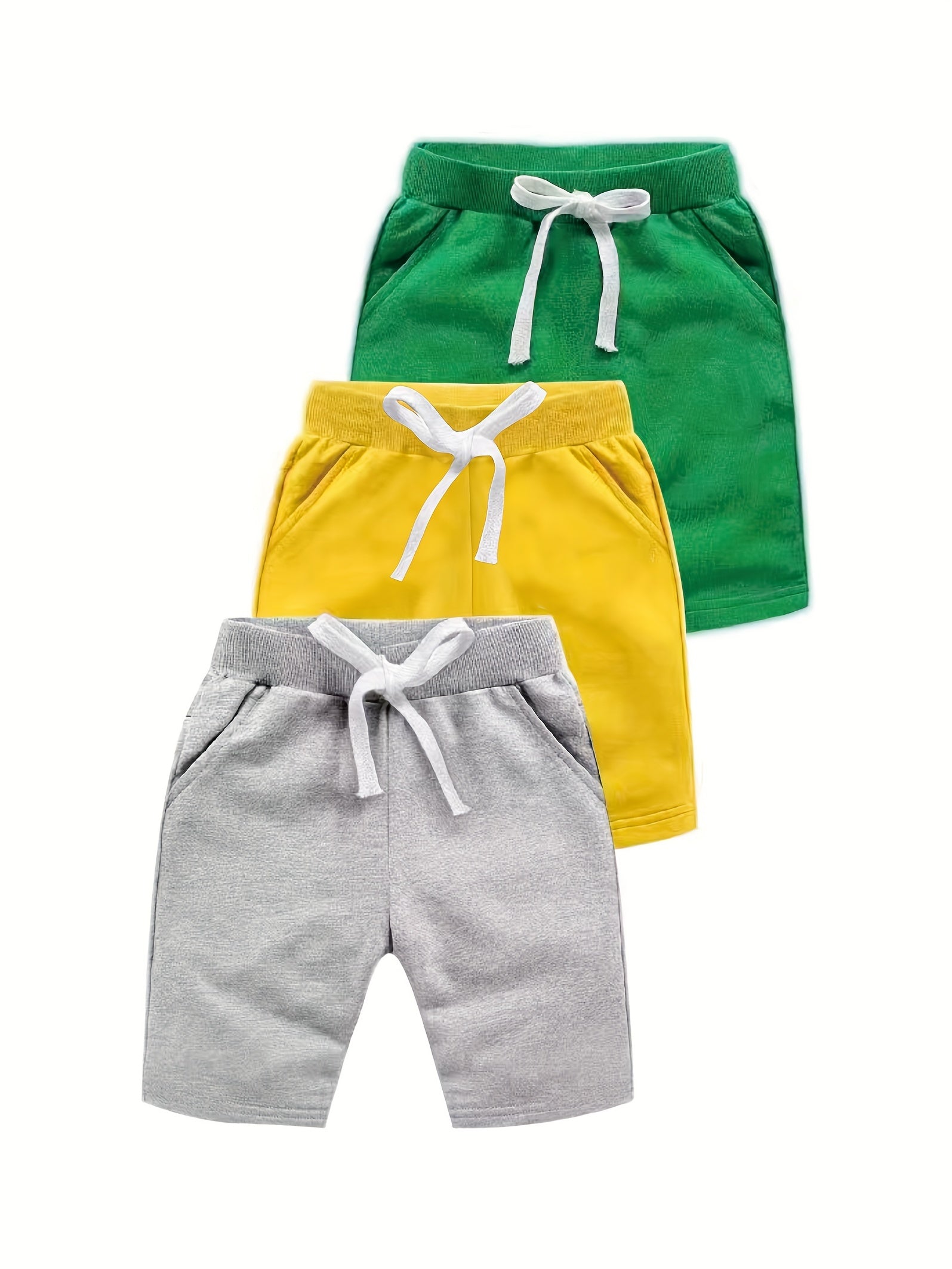 3 Boys Cotton Shorts Comfortable Stretch Quick-drying Summer Outdoor