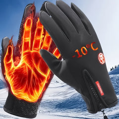 Winter Windproof Waterproof Warm Gloves For Outdoor Activities