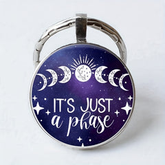 Vintage Starry Sky Keychain For Girls Backpack Jewelry