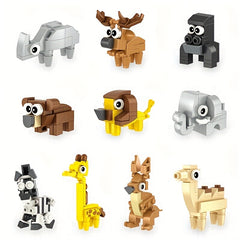 20pcs Animals Building Block Set - Perfect Classroom Prize Party Favor Halloween