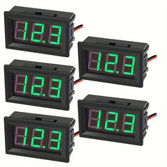 Waterproof DC Voltmeter LED Display 3V-30V Tester