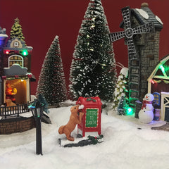 1pc Christmas Village Accessories Yard Decoration Holiday Supplies