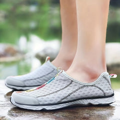 SOCONE Men's Barefoot Water Shoes Quick Dry Slip Beach Aqua Socks Summer