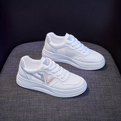 Women's Platform Mesh Sneakers Low Top Skate Shoes