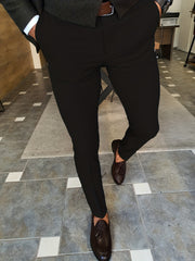 Men's Formal Stretch Dress Pants for Business - Spring/Summer