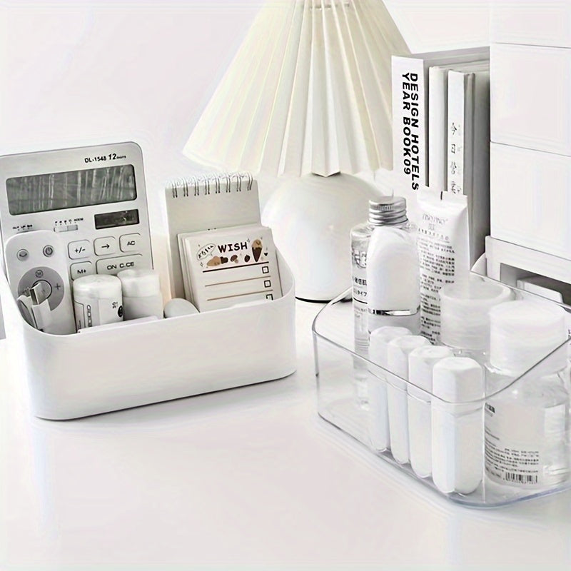 Desktop Cosmetic Storage Box Plastic Drawer Skin Care Shelf Organizer