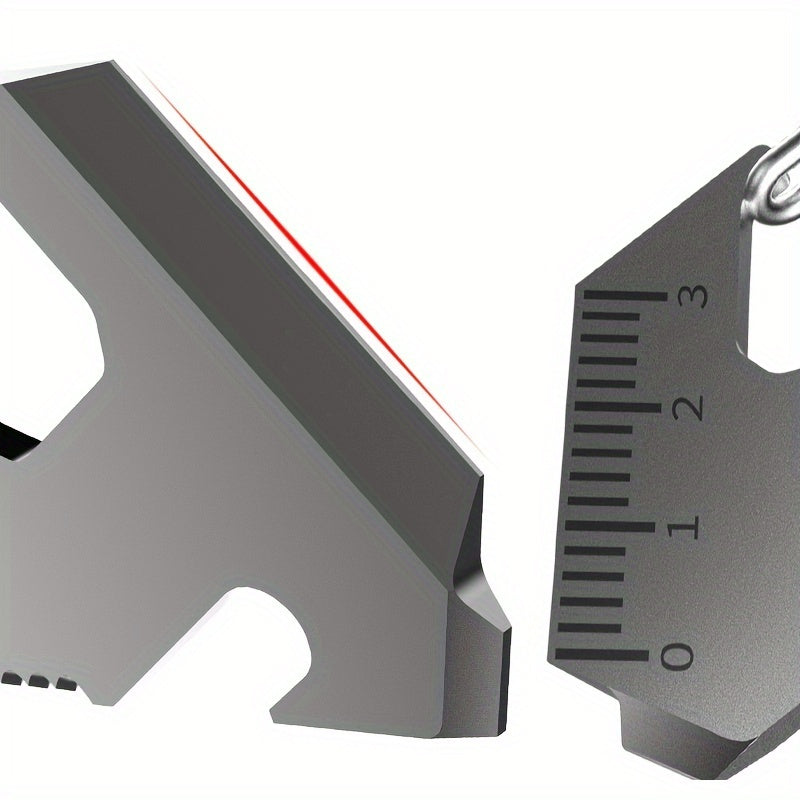Metal Buckle With Bottle Opener Ruler Saw Screwdriver Multitool