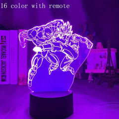 Anime 3D Led Night Light Lamp Colorful Gift For Kids Child Bedroom