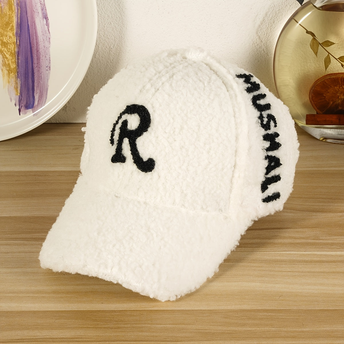 Winter Thickened Lambswool Baseball Cap