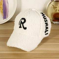 Winter Thickened Lambswool Baseball Cap