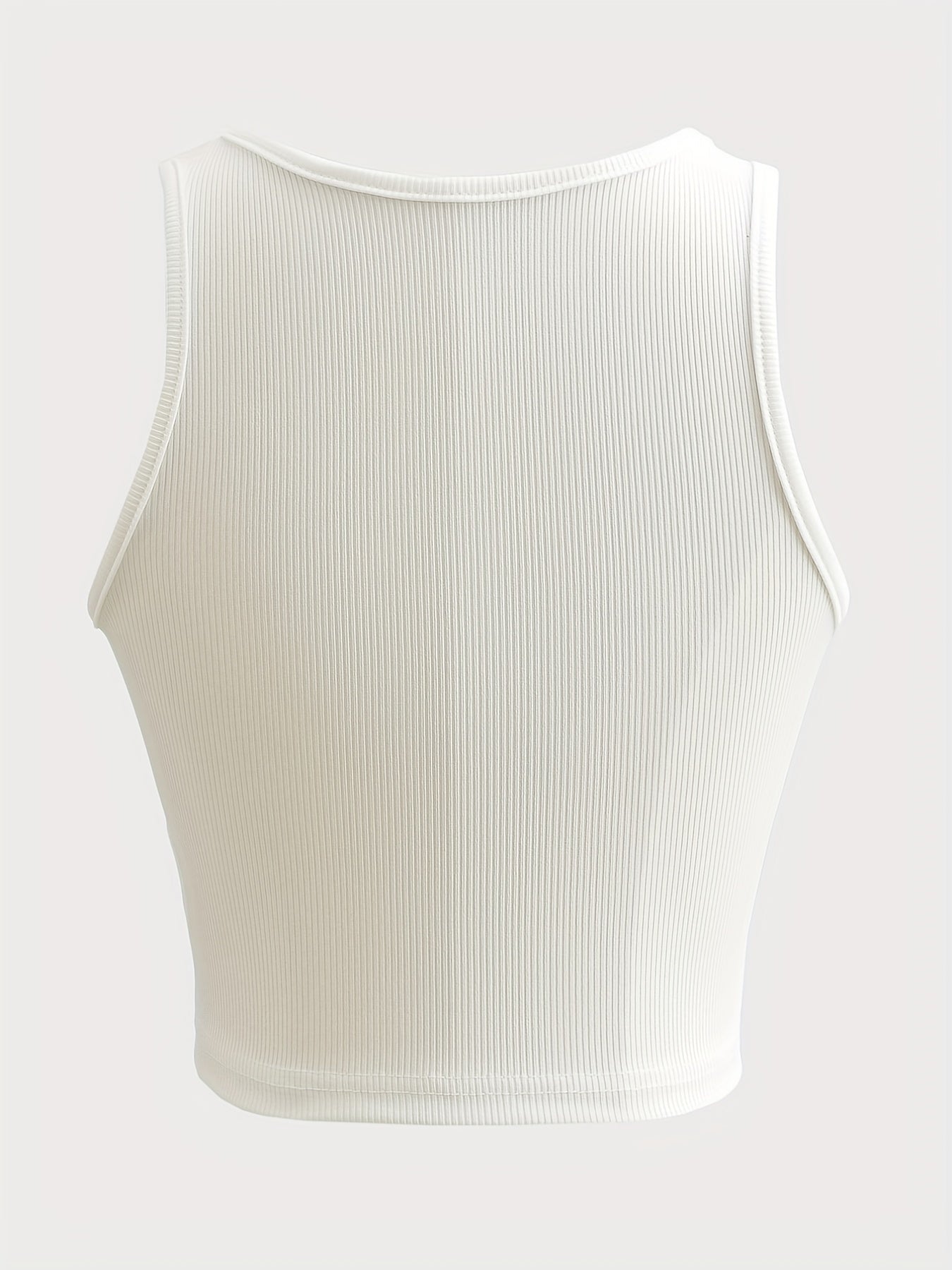 Y2K Sleeveless Crop Tank Top for Summer