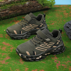 Boys Casual Low Top Woven Shoes Breathable Lightweight Sneakers