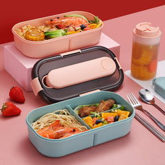 Leak Proof Bento Box with Cutlery Set 40 58oz 1200ml