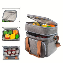 Insulated Bento Bag Lunch Box for Outdoor School Work Waterproof Hand Washable
