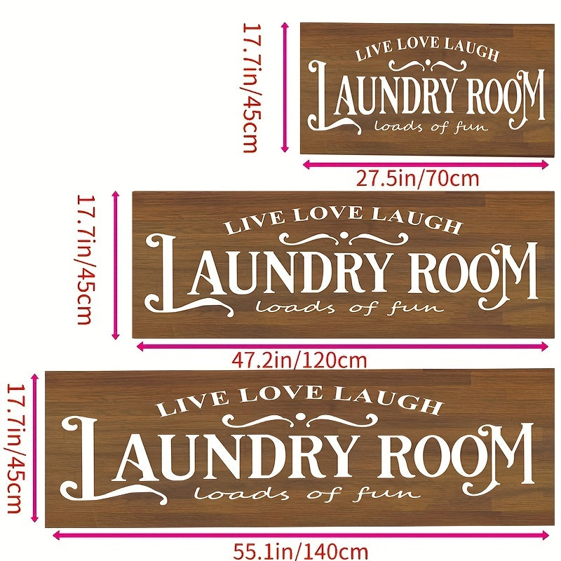 Farmhouse Laundry Room Rug Bathroom Decor Mat