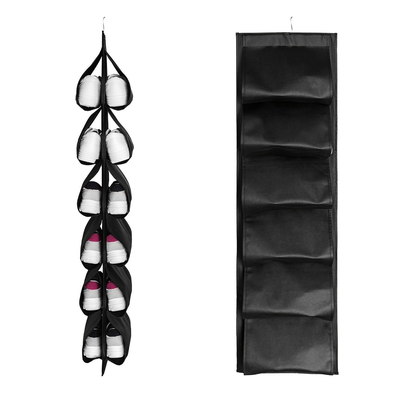 Multifunctional Shoe Storage Bag Hanging for Easy Access