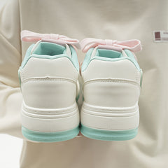 Letter Patched Stylist Skate Shoes for Women