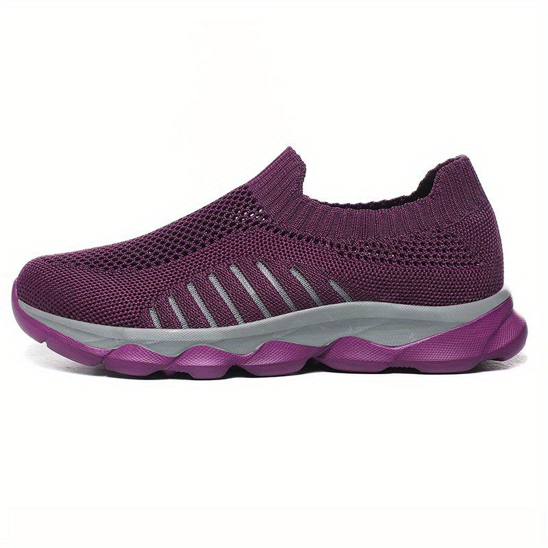 Men's Lace-up Slip-on Sneakers, Lightweight & Breathable