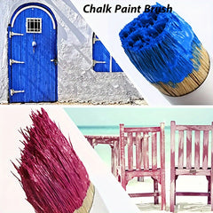 3pcs Waxed Painting Home Decoration Tail Set Round Head Pen Brush