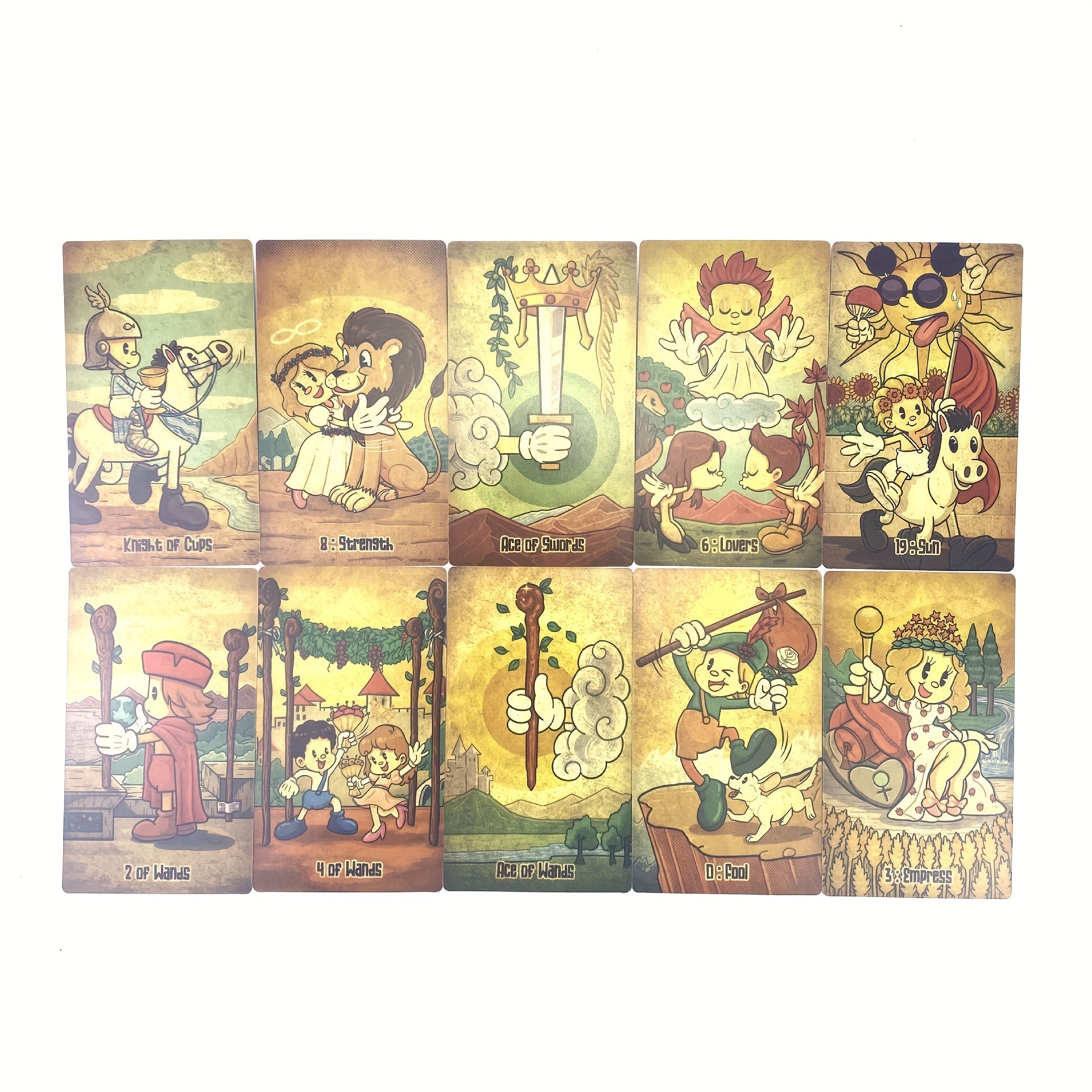 Tarot Cards Mysterious Magic Legends 78 Cards Board Game Divination